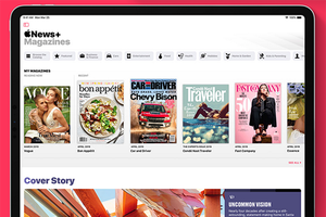 Giao diện Apple News+. Ảnh: Phonearena.