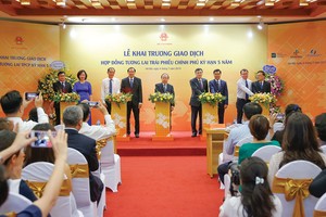 Chính thức ra mắt hợp đồng tương lai trái phiếu chính phủ