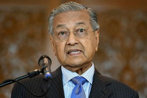 Thủ tướng Malaysia Mahathir Mohamad. Ảnh: AFP.