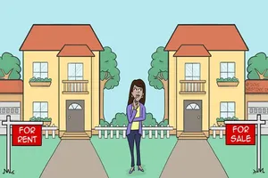 Thuê hay mua nhà là câu hỏi khiến nhiều người đau đầu. Ảnh: thelendersnetwork.