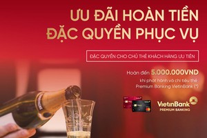 Tận hưởng ưu đãi đặc quyền cùng thẻ VietinBank Premium Banking