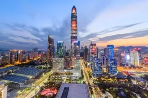 Thâm Quyến, thành phố rực ánh đèn neon được coi là một trong 3 đô thị không ngủ sôi động nhất Trung Quốc. Ảnh: Bingfengwu.