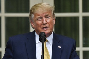 Tổng thống Mỹ Donald Trump. Ảnh: AP.