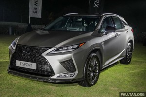 Lexus RX 2019 bản nâng cấp ra mắt công chúng