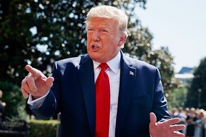 Tổng thống Mỹ Donald Trump. Ảnh: AP.