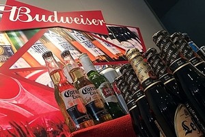 Các thương hiệu của Budweiser Brewing Company APAC. Ảnh: Reuters.