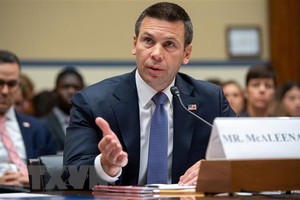 Bộ trưởng An ninh Nội địa Mỹ Kevin McAleenan. (Ảnh: AFP/TTXVN).