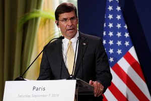 Bộ trưởng Quốc phòng Mỹ Mark Esper. (Ảnh: AFP/TTXVN).