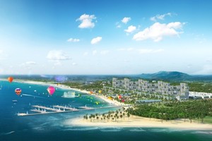 Thanh Long Bay trở thành “đặc sản” mà không phải vùng biển nào của Bình Thuận cũng có được.