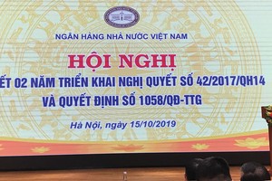Khối băng nợ xấu đang tan nhanh