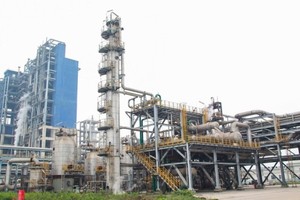 Một góc Nhà máy đạm Ninh Bình.