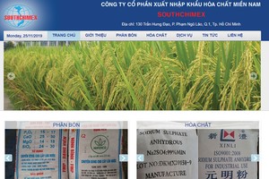 Vinachem lại “gây sốc” khi thoái vốn tại Southchimex