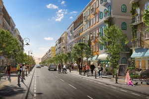 Màu sắc Địa Trung Hải rực rỡ tại Sun Grand City New An Thoi.