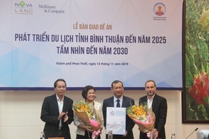 Novaland đồng hành cùng McKinsey & Company lập đề án định hướng phát triển du lịch Bình Thuận.