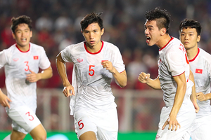 Các tuyển thủ U22 Việt Nam. 