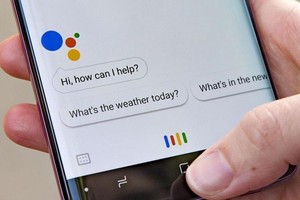 Giao diện ứng dụng trợ lý ảo Google Assistant trên điện thoại di động. (Nguồn: smart-gsm.com)