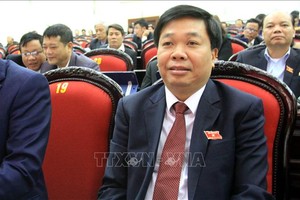 Tân Phó Chủ tịch UBND tỉnh Thái Bình Nguyễn Quang Hưng. Ảnh TTXVN