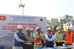 TP.HCM phát động thi đua đẩy nhanh tiến độ dự án Metro số 1 