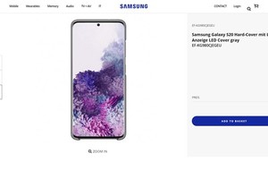 Galaxy S20 rò rỉ thông tinm hình ảnh qua sản phẩm phụ kiện tấm ốp LED.