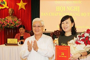 Bà Huỳnh Thị Hằng giữ chức vụ Phó Bí thư Thường trực Tỉnh ủy Bình Phước.