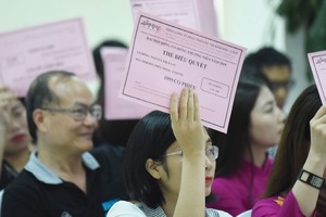 Nhiều doanh nghiệp tổ chức đại hội trong tháng 3 và 4