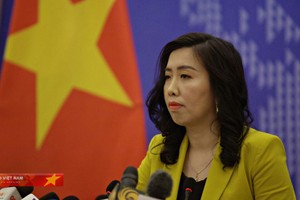 Người Phát ngôn Bộ Ngoại giao Lê Thị Thu Hằng (Ảnh: Bộ Ngoại giao).