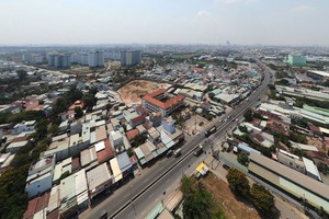 Căn hộ Bcons Green View vị trí cạnh bên Khu đô thị Đại học Quốc gia TP.HCM.