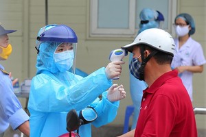 Bệnh viện Đa khoa Đức Giang chủ động các biện pháp ngăn chặn dịch.