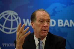 Chủ tịch WB David Malpass. (Ảnh: AFP/TTXVN).
