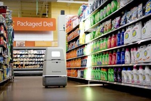 Robot tại một siêu thị của Walmart. (Nguồn: forbes.com).