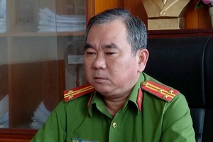 Thượng tá Bùi Thanh Sơn.