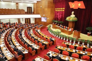 Toàn cảnh Phiên bế mạc Hội nghị. (Ảnh: Trí Dũng/TTXVN).