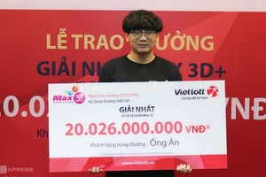 Ân tại lễ trao thưởng chiều 22/5.