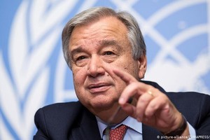 Tổng thư ký Liên Hợp Quốc António Guterres. Ảnh: DW.