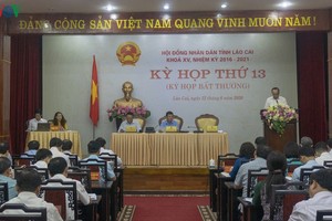 Quang cảnh kỳ họp.