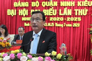 Ông Nguyễn Tiền Phong tái đắc cử Bí thư Quận ủy Ninh Kiều – Cần Thơ.