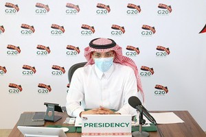 G20 họp trực tuyến bàn giải pháp phục hồi kinh tế toàn cầu. (Ảnh Reuters).