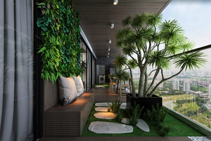 Ngôi nhà ngập tràn sắc xanh, không gian sinh thái, thỏa giấc mơ sống an yên, trong lành của cư dân thượng lưu tại Sunshine Golden River.