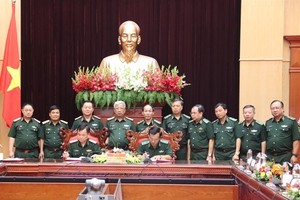 Bàn giao nhiệm vụ Tư lệnh Bộ đội Biên phòng.