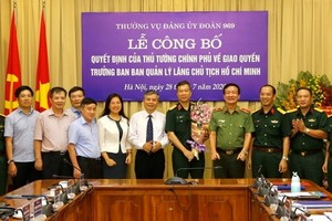 Lễ công bố quyết định.