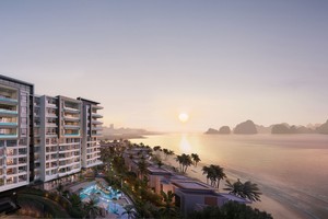 Dự án nghỉ dưỡng ven biển sang trọng mang thương hiệu InterContinental Hotels & Resorts đầu tiên tại miền Bắc.
