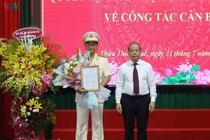 Thượng tá Nguyễn Thanh Tuấn giữ chức vụ Giám đốc Công an tỉnh Thừa Thiên Huế.