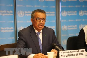 Tổng giám đốc WHO Tedros Adhanom Ghebreyesus. (Ảnh: THX/TTXVN).