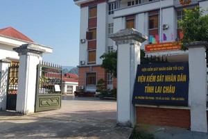 Viện Kiểm sát Nhân dân tỉnh Lai Châu - nơi ông Nông Văn Hải từng công tác (Ảnh: Tiền Phong).