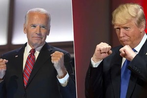 Tổng thống Trump và ứng cử viên Đảng dân chủ Joe Biden. (Ảnh: Twitter).