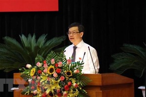 Ông Nguyễn Văn Sơn, Chủ tịch Ủy ban Nhân dân tỉnh Tuyên Quang. (Ảnh Quang Đán/TTXVN)