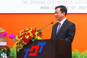 Ông Lê Vinh Danh - Hiệu trưởng Đại học Tôn Đức Thắng.