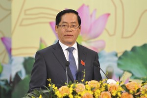 Đồng chí Phạm Viết Thanh tiếp tục là Bí thư Tỉnh ủy Bà Rịa-Vũng Tàu. Ảnh: bariavungtau.com.vn.