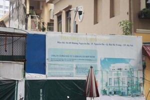 "Đất vàng" 69 Nguyễn Du, quận Hai Bà Trưng, Hà Nội.