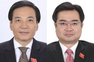 Ông Nguyễn Thanh Nghị (ảnh phải); Ông Trần Văn Sơn (ảnh trái). Ảnh: VPCP.